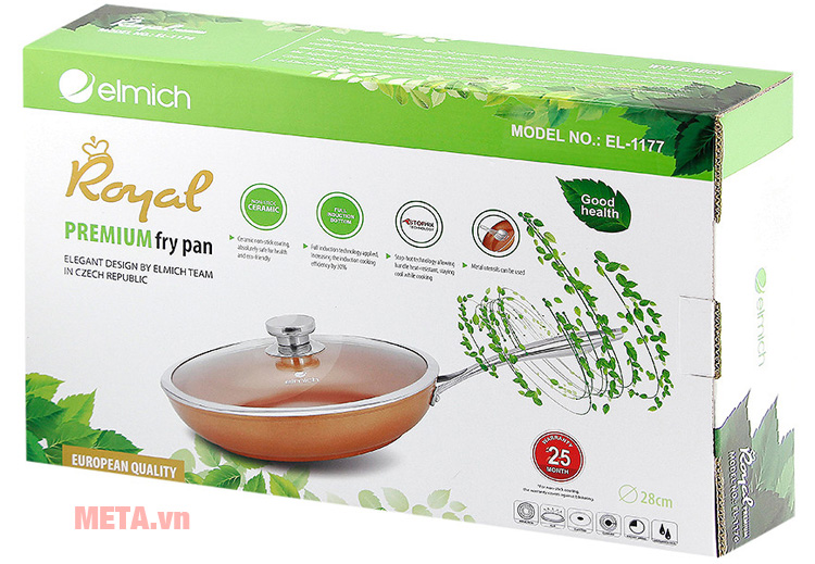 Hộp đựng chảo cao cấp Elmich Royal Premium EL-1177