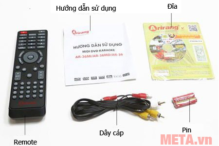Đầu karaoke 5 số