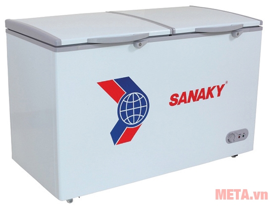 Tủ đông Sanaky Inverter VH-4099A3 sở hữu thiết kế đơn giản 