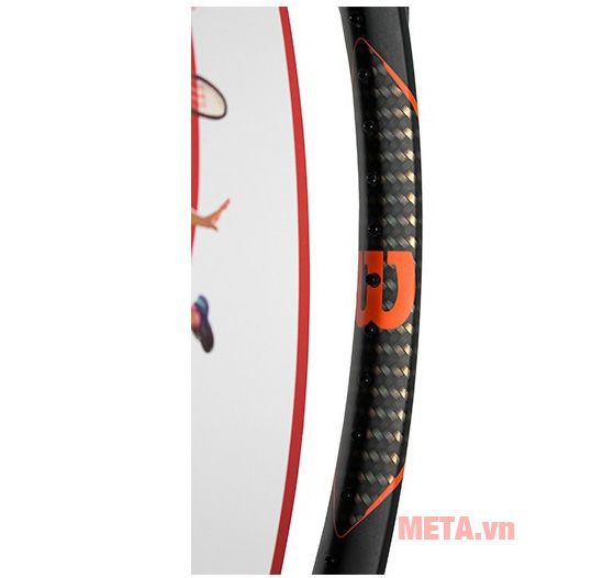 Vành vợt tennis Wilson được thiết kế chắc chắn