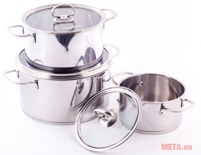 Bộ nồi inox