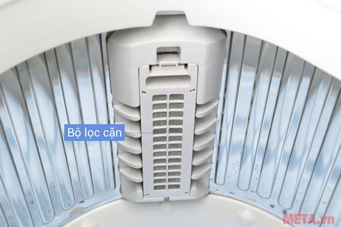 Bộ lọc cặn giúp lồng giặt luôn được sạch sẽ