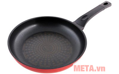 Chảo kim cương được phủ 3 lớp chống dính, tăng độ chống dính hiệu quả