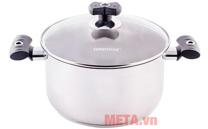 Nồi được làm từ inox bền bỉ, không gỉ