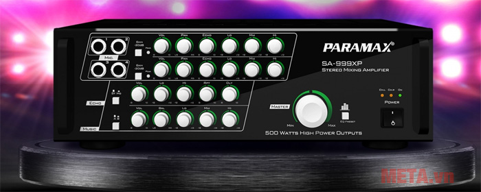 Amply Paramax SA 999 Piano đem đến chất lượng âm thanh tuyệt hảo