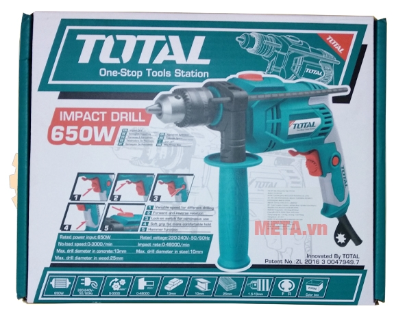 Máy khoan động lực 650W