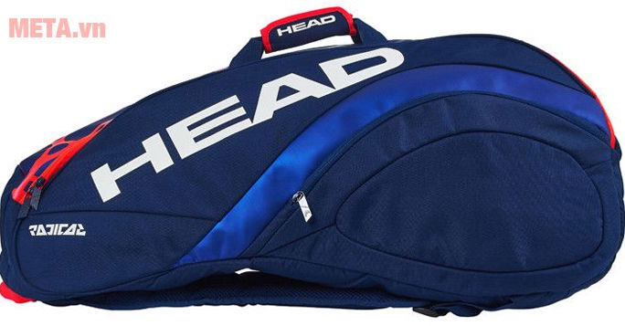 Xéc kéo chạy từ điểm đầu đến cuối, giúp bạn thao tác dễ dàng hơn Túi tennis