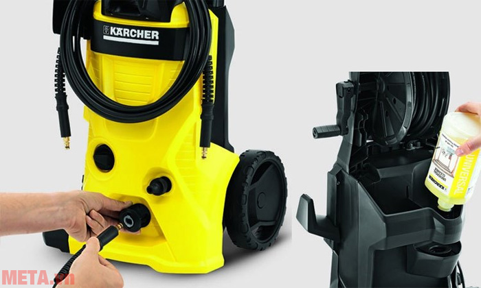 Các thao tác lắp đặt máy vô cùng dễ dàng