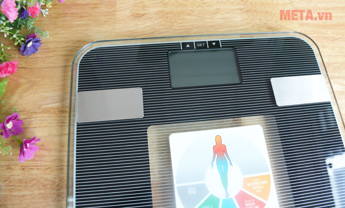 Nút nhấn cài đặt 