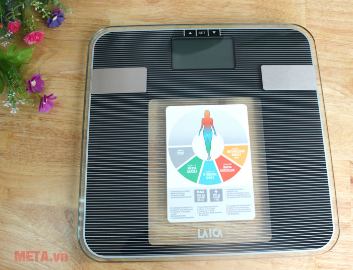 Cân đo tỷ lệ mỡ nước Laica - PS5008