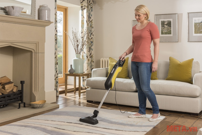 Máy hút bụi cầm tay Karcher VC 5 Premium dễ dàng sử dụng