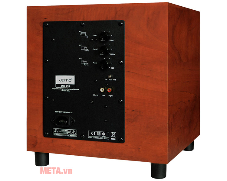 Thiết kế loa sub Jamo SUB210 Wenge 