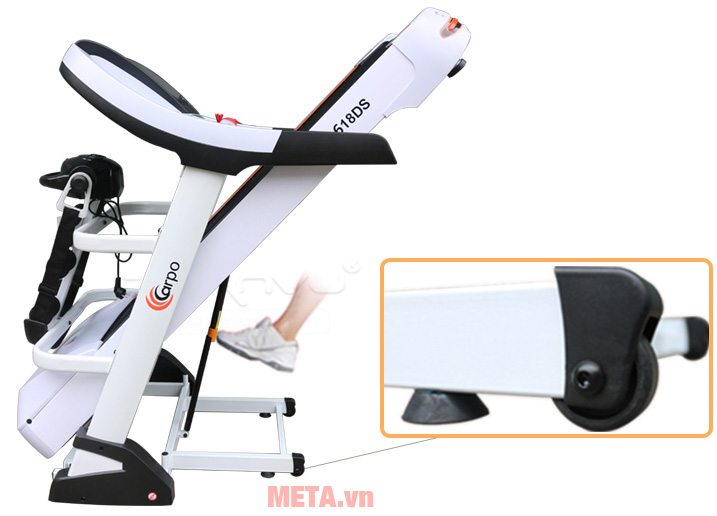 Máy chạy bộ điện Carpo có thể gấp gọn tiện dụng
