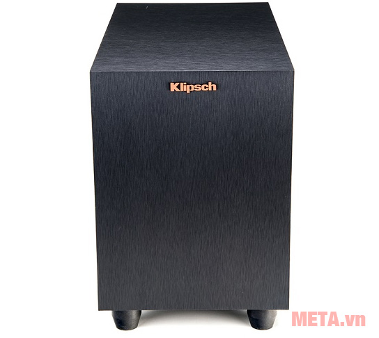 Loa sub Klipsch RSB-8 với vân gỗ đen sang trọng, đẹp mắt