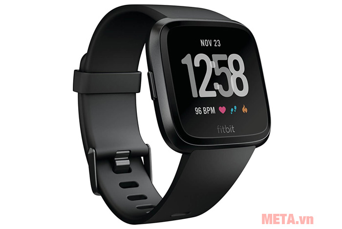 Đồng hồ thông minh Fitbit Versa màu đen Đồng hồ thông minh Fitbit Versa màu đen
