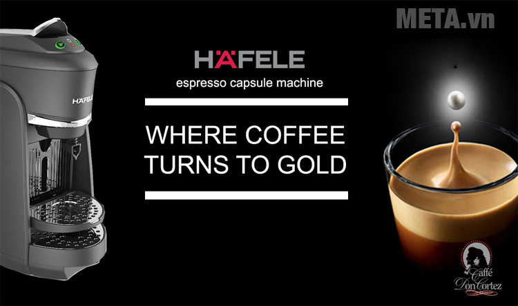 Cà phê viên nén Don Cortez mang hương vị của rượu Cà phê viên nén Don Cortez mang hương vị của rượu