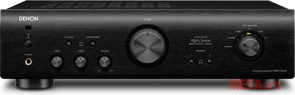Amply Denon 2 kênh PMA720AE SPE2 màu đen