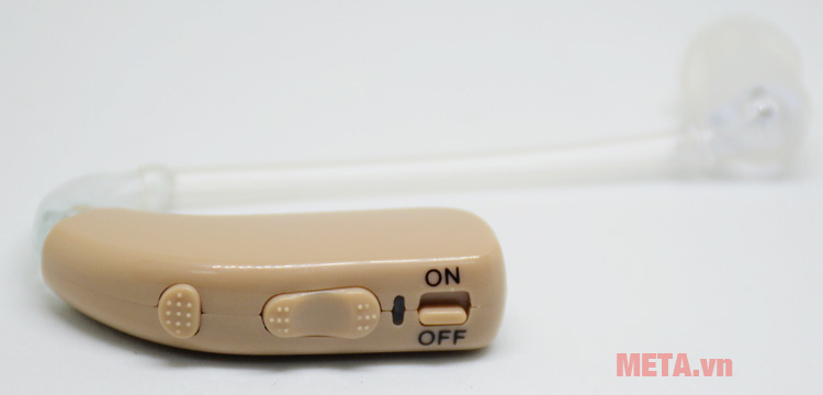 Bảng điều khiển phía sau máy trợ thính