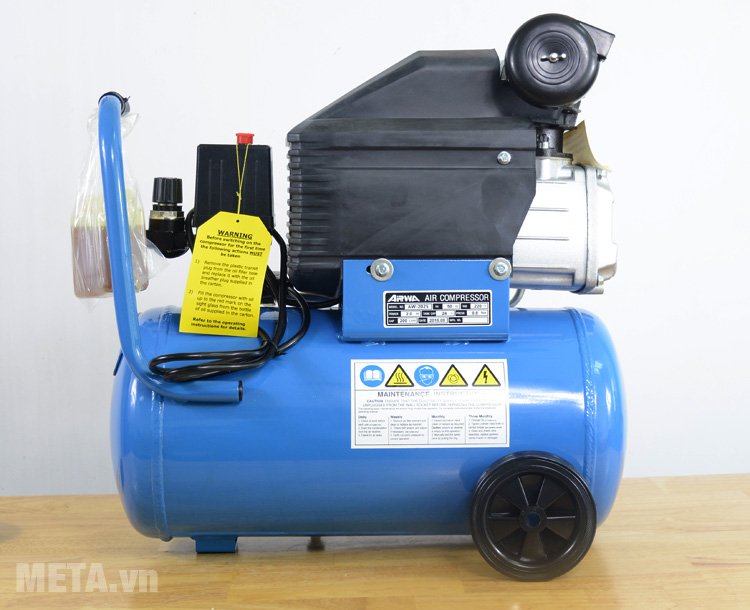 Máy nén khí Arwa AW-2025 có dung tích bình chứa khí 24 lít Máy nén khí Arwa AW-2025 có dung tích bình chứa khí 24 lít