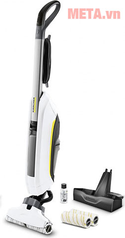 Máy lau sàn 2 trong 1 Karcher FC 5 chạy điện với công suất 460W mạnh mẽ