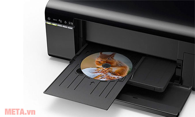 Máy có khả năng in lên đĩa CD