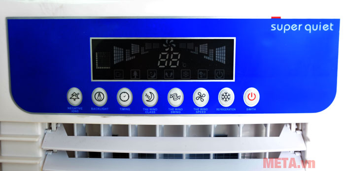 Bảng điều kiển của máy làm mát Sumika DR - 26