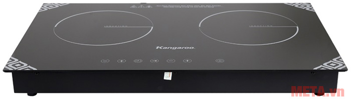 Bếp từ đôi Kangaroo KG498N với công suất 3000W