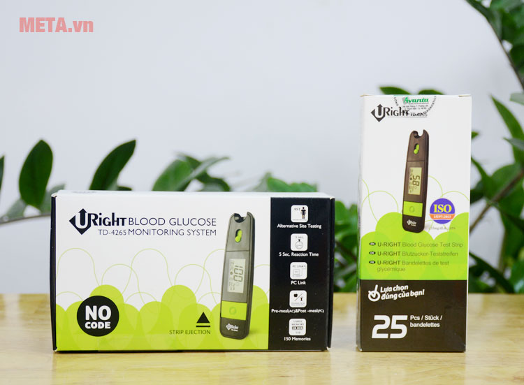 Hộp đựng máy đo đường huyết Uright Hộp đựng máy đo đường huyết Uright