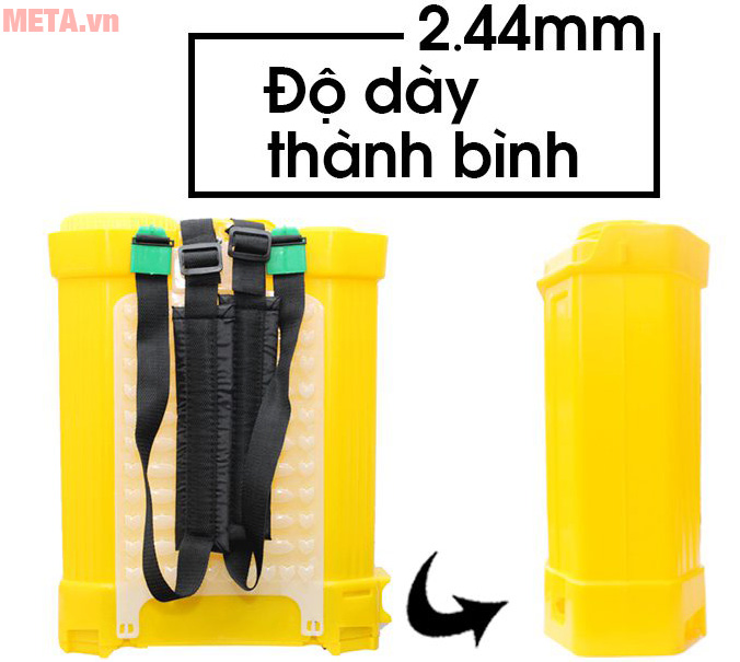 Chất liệu bình phun thuốc trừ sâu