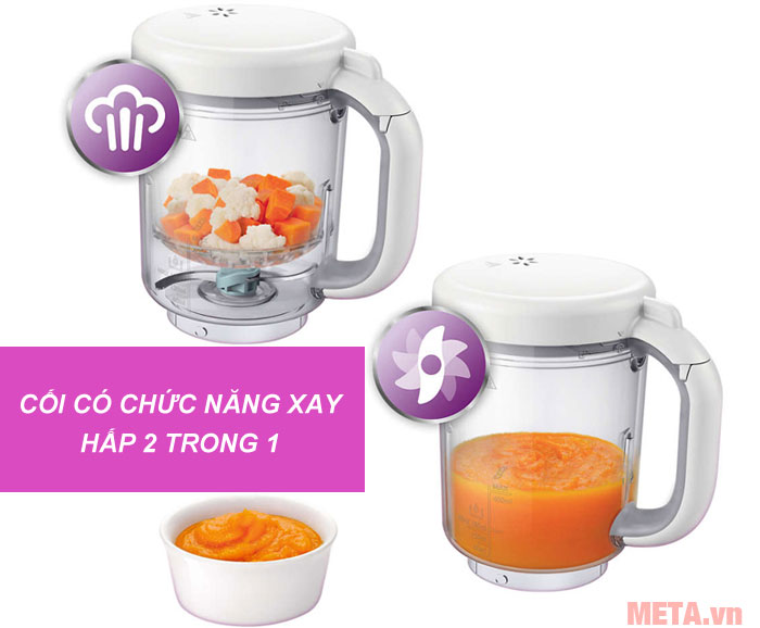 Cối xay với hai chức năng trong 1