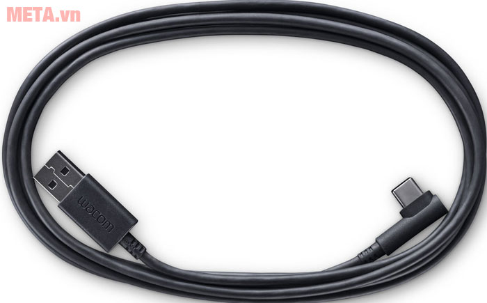 Wacom Intous Pro Medium có dây kết nối USB với máy tính