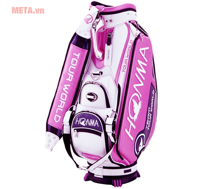 Túi golf màu hồng