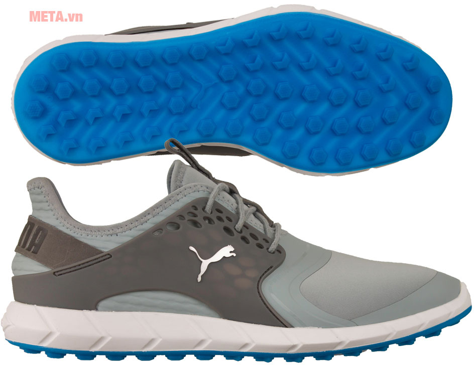 Giày golf trắng xám