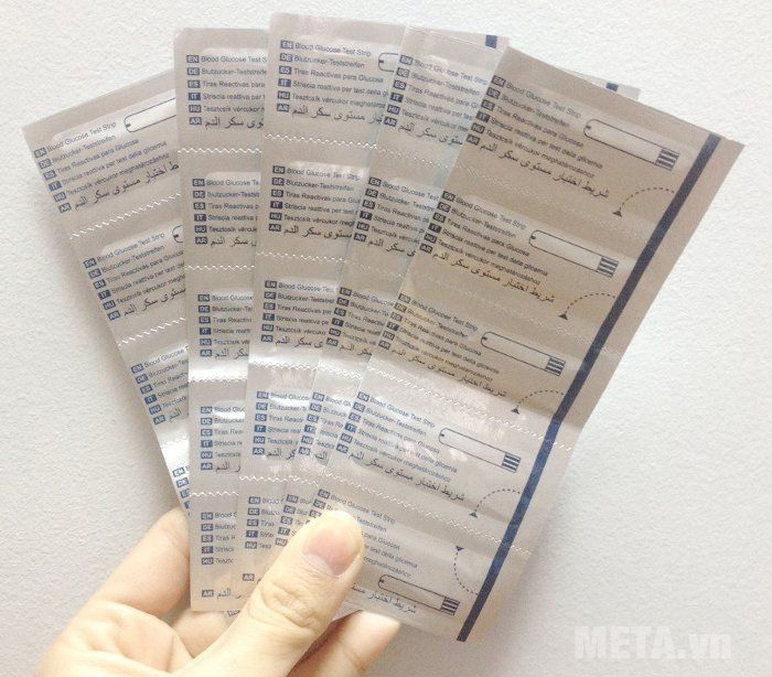 Que thử đường huyết đóng gói cẩn thận Uright TD-4279