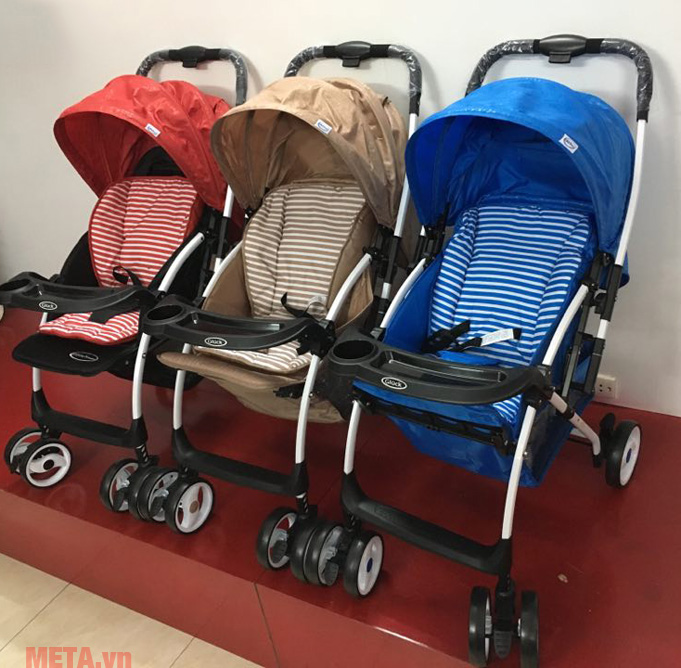 Màu sắc xe đẩy em bé