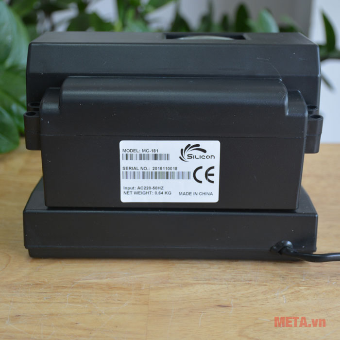 Máy kiểm tra tiền giả có trọng lượng nhẹ 