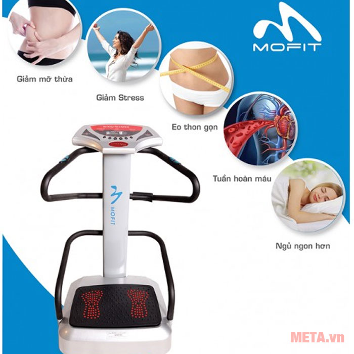 Máy rung toàn thân mang lại nhiều tiện ích 