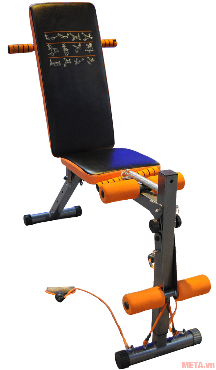 Hình ảnh ghế tập bụng điều chỉnh độ dốc MOFIT EN100
