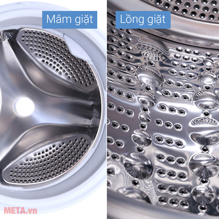 Mâm giặt và lồng giặt bằng chất liệu cao cấp Mâm giặt và lồng giặt