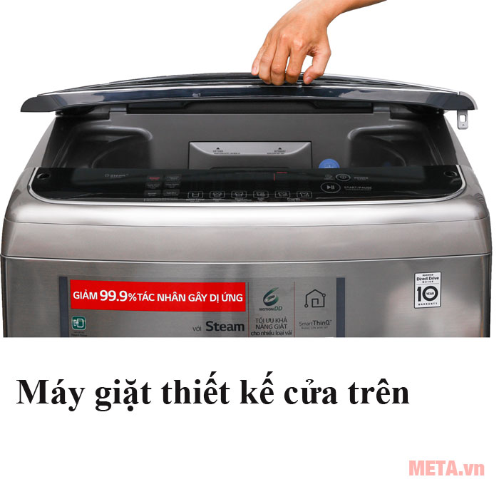 Máy giặt LG thiết kế cửa trên 