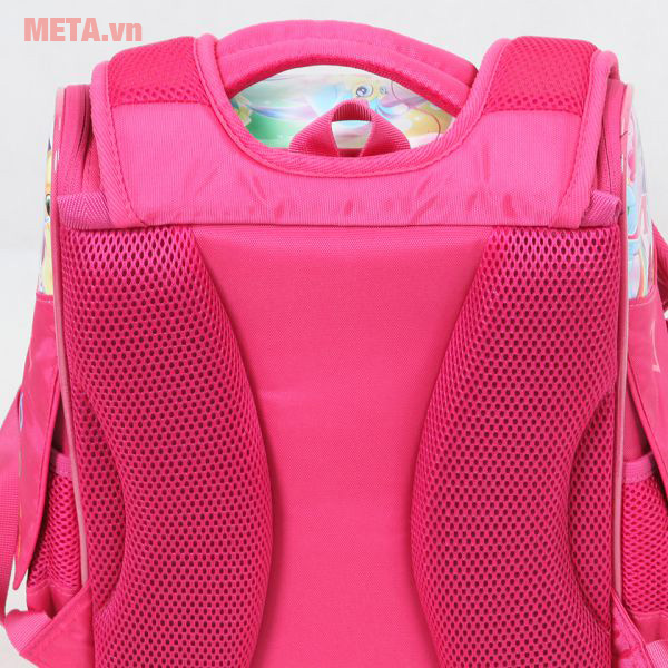 Balo cấp 1 chống gù Miti BL11060WS Pony có túi lưới Balo học sinh cho bé gái