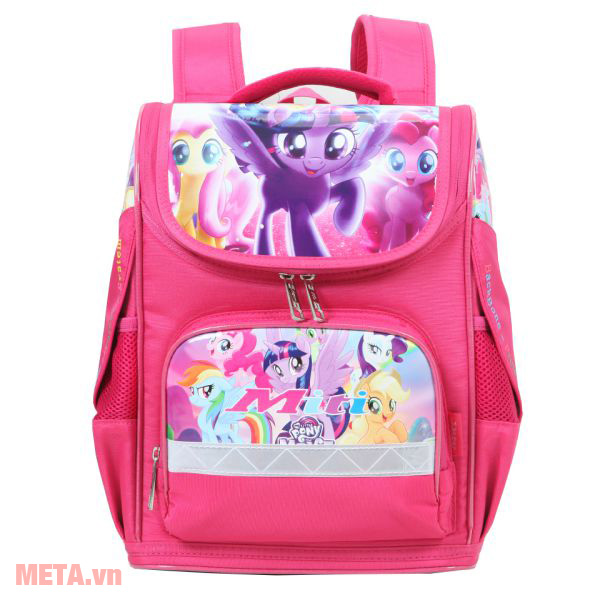 Balo cấp 1 chống gù Miti BL11060WS Pony màu hồng Miti BL11060WS Pony