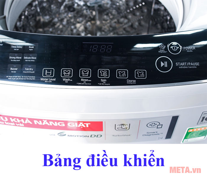Bảng điều khiển máy 