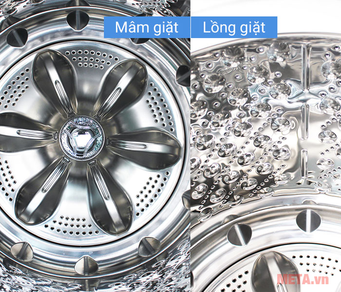 Mâm giặt và lồng giặt 