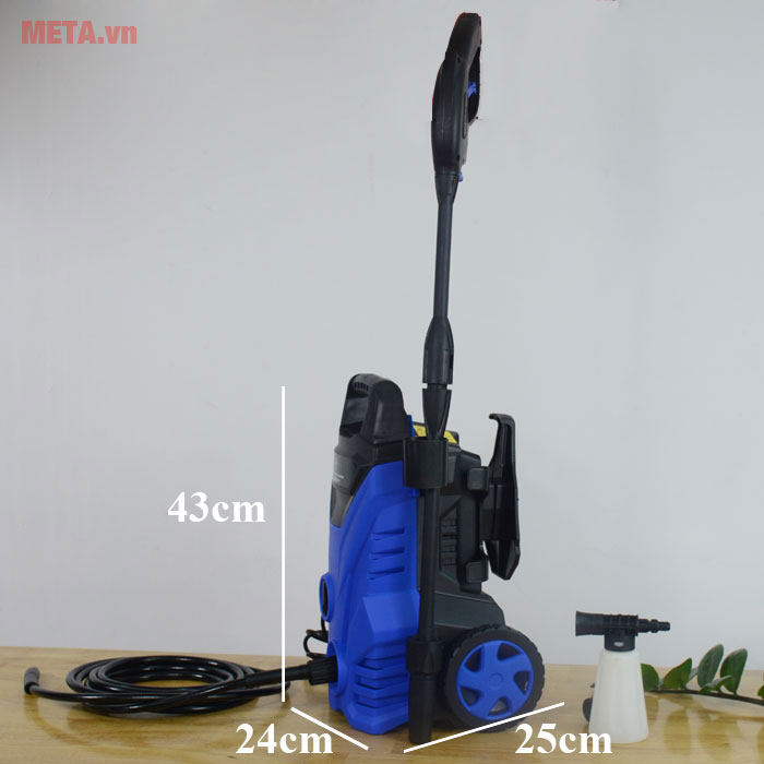 Máy phun xịt rửa cao áp có kích thước nhỏ gọn Kích thước nhỏ gọn