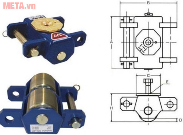 Kích rùa Masada 5 tấn Kích rùa Masada