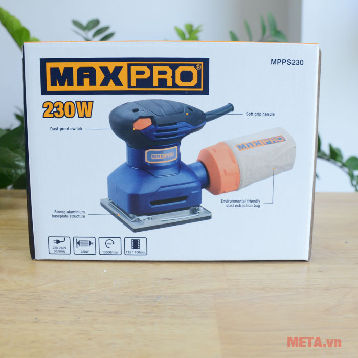 Hộp đựng máy chà nhám Maxpro MPPS230