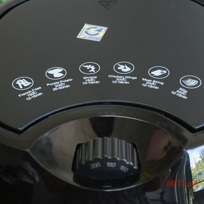 Các chức năng của nồi chiên 