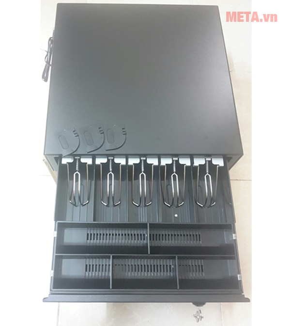 Ngăn đựng tiền xếp có các tấm chắn dễ dàng tháo rời