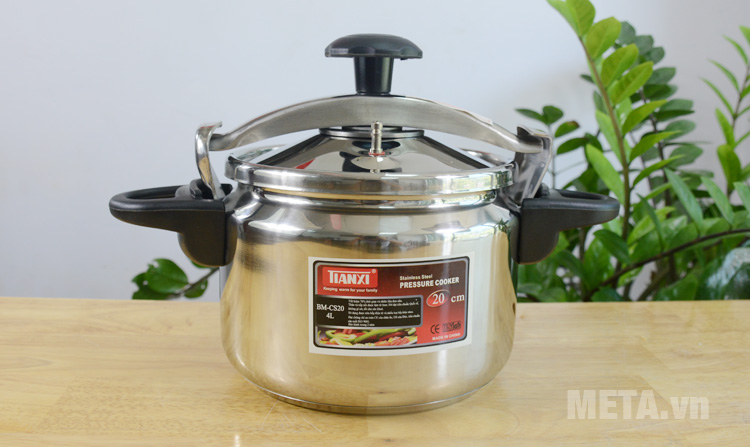 Nồi áp suất inox Tianxi BM-CS20 (20cm) - 4 lít
